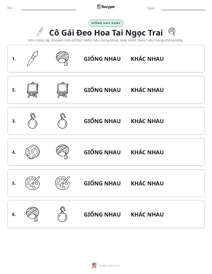 Giống Hay Khác