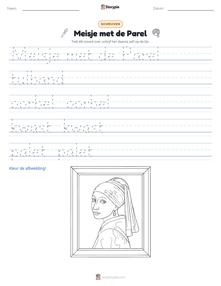 Schrijf Oefening