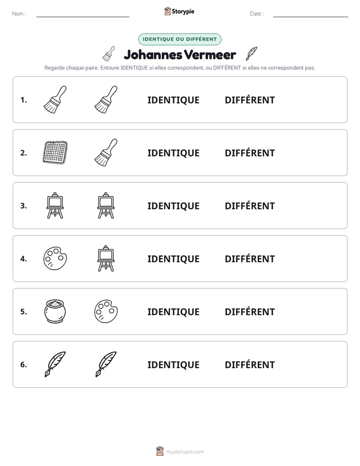 Identique ou Différent