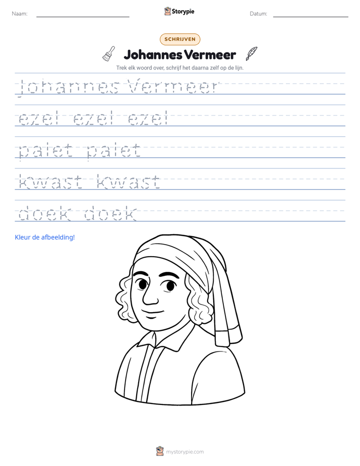 Schrijf Oefening