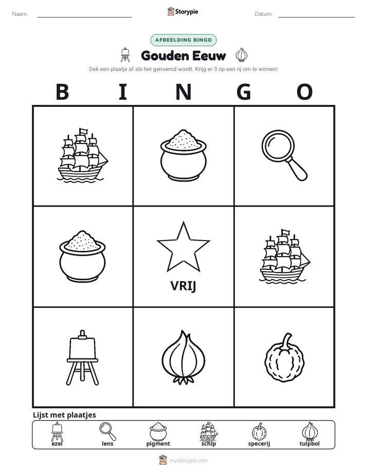 Afbeelding Bingo