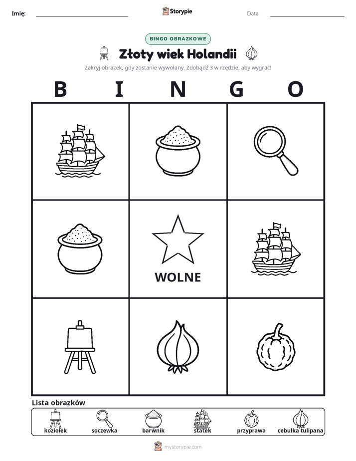 Bingo obrazkowe