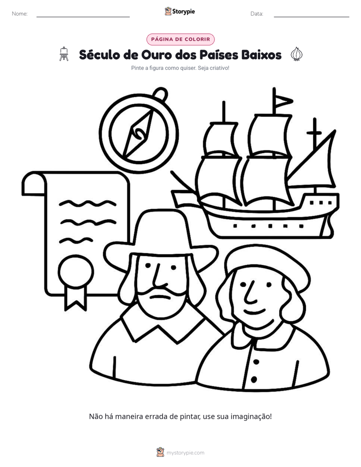 Página para colorir