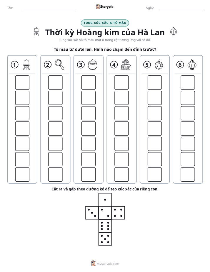 Cuộn & Tô Màu