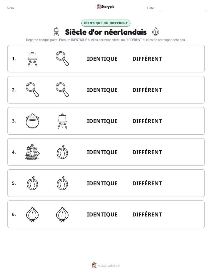 Identique ou Différent