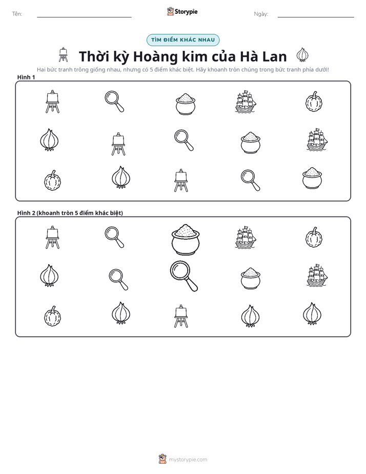 Tìm Sự Khác Biệt