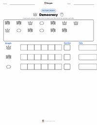 Democracy printable worksheet preview