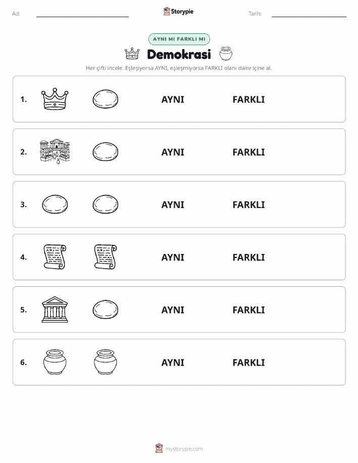 Aynı mı Farklı mı