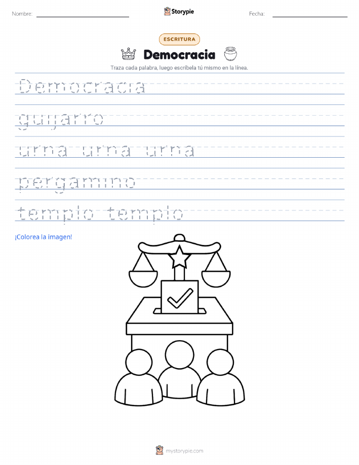 Práctica de Escritura