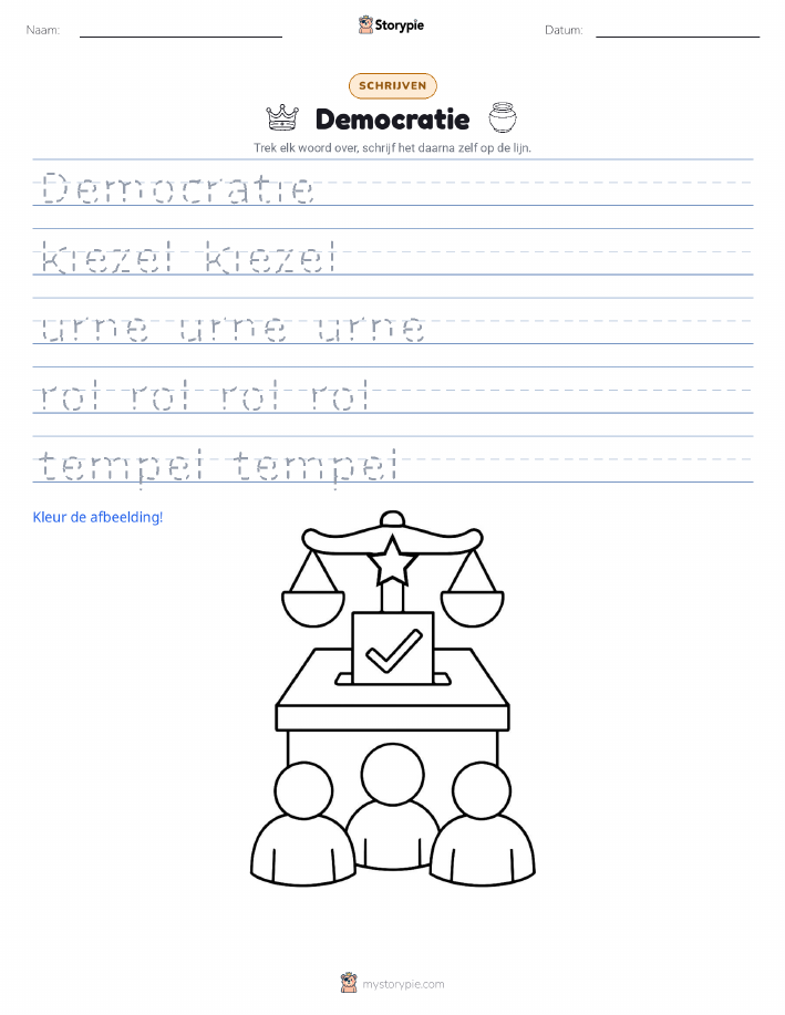 Schrijf Oefening