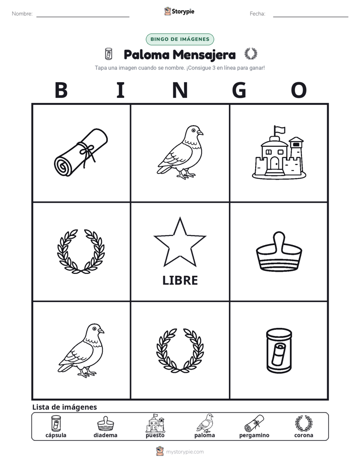 Bingo de Imágenes