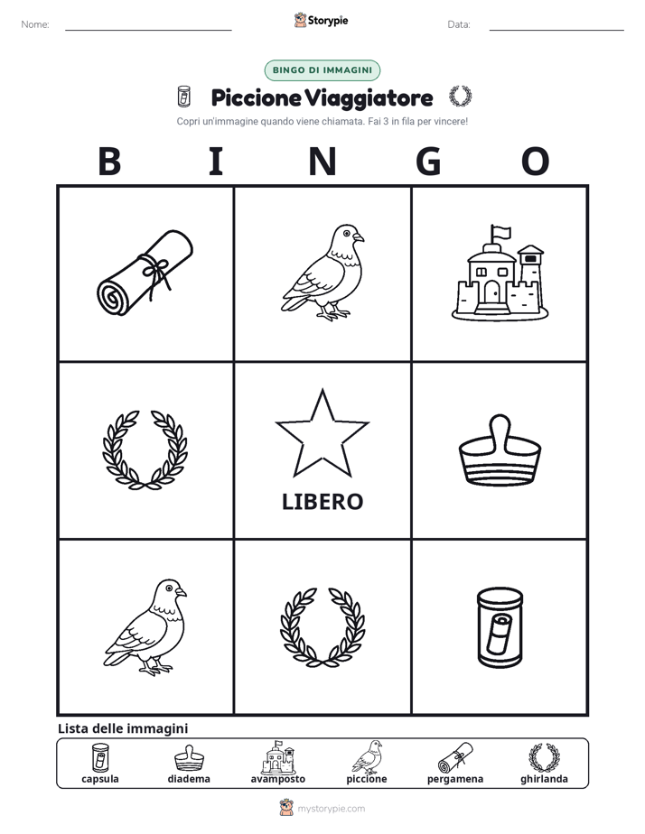Bingo delle Immagini