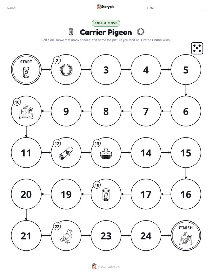 Roll & Move Game