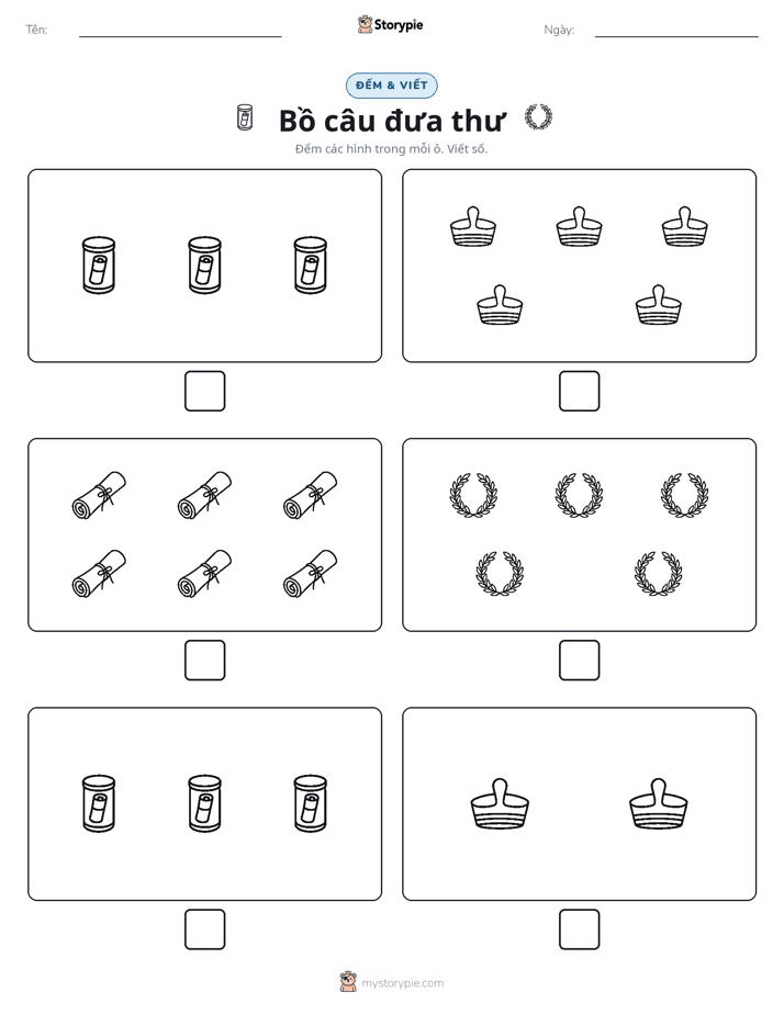 Đếm & Viết