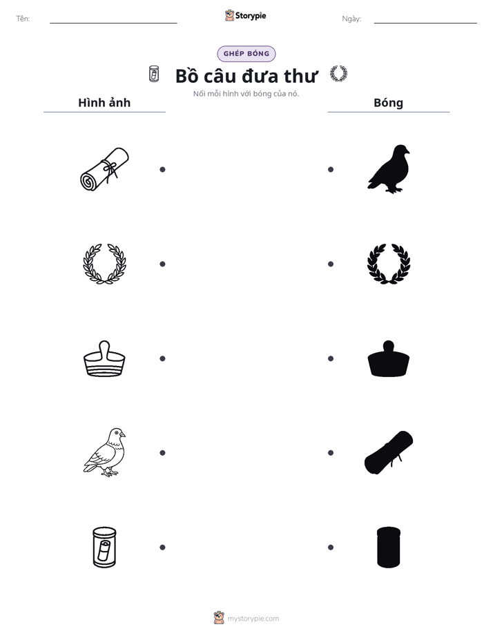 Ghép Hình Bóng
