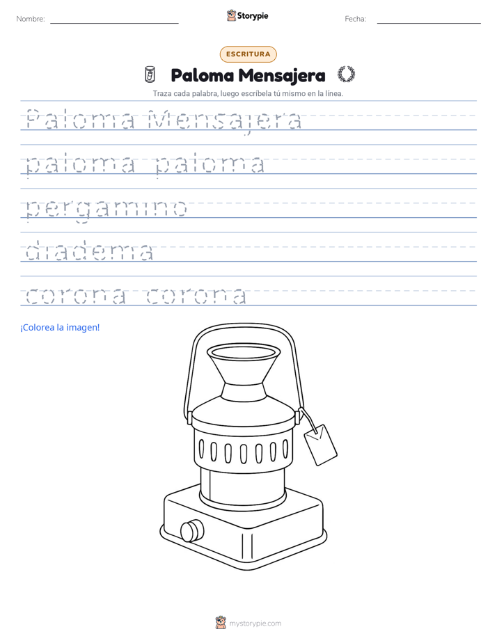 Práctica de Escritura