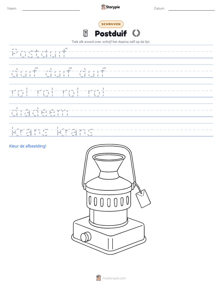 Schrijf Oefening