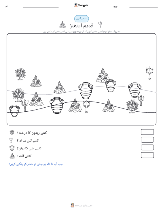 گنتی کا منظر