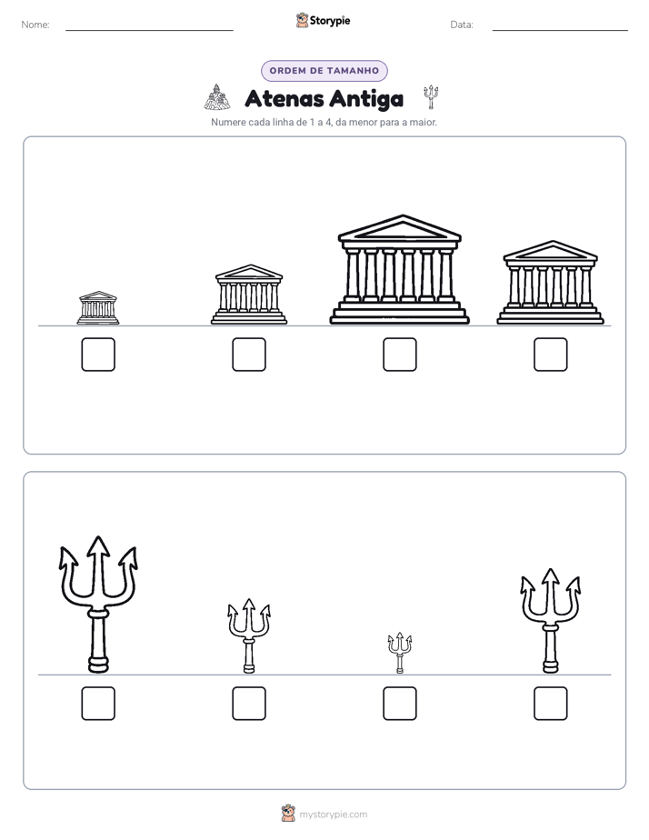Ordem de Tamanho