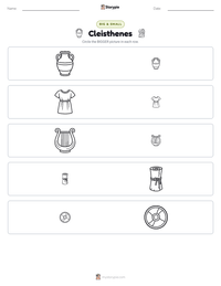 Cleisthenes printable worksheet preview
