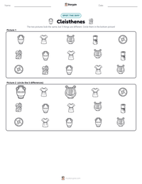 Cleisthenes printable worksheet preview