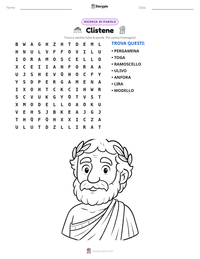 Anteprima della scheda stampabile di Clistene
