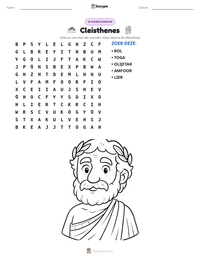 Cleisthenes afdrukbare werkblad voorbeeld
