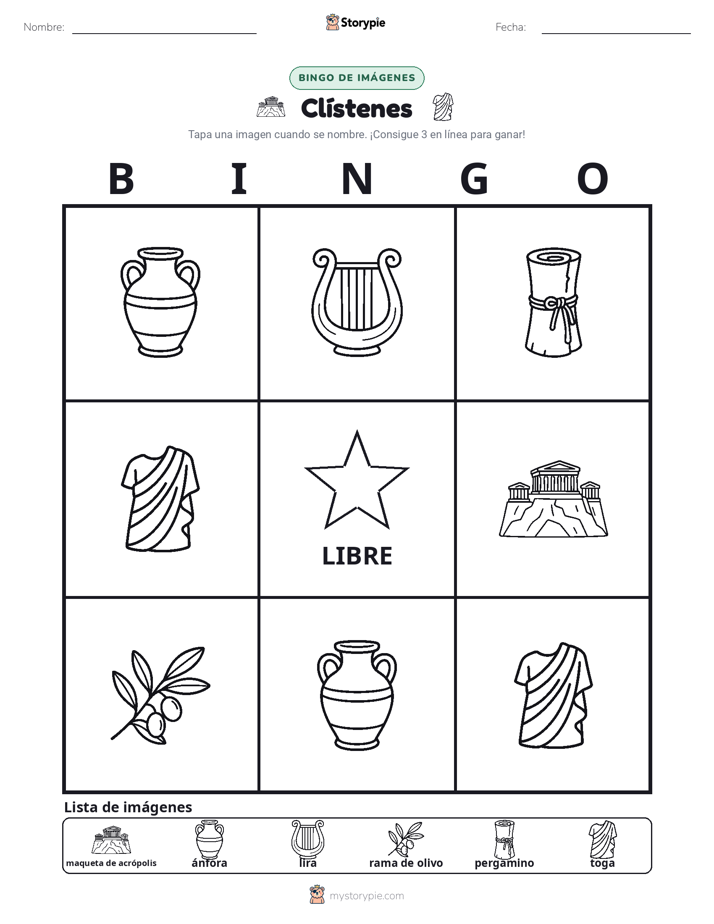 Bingo de Imágenes