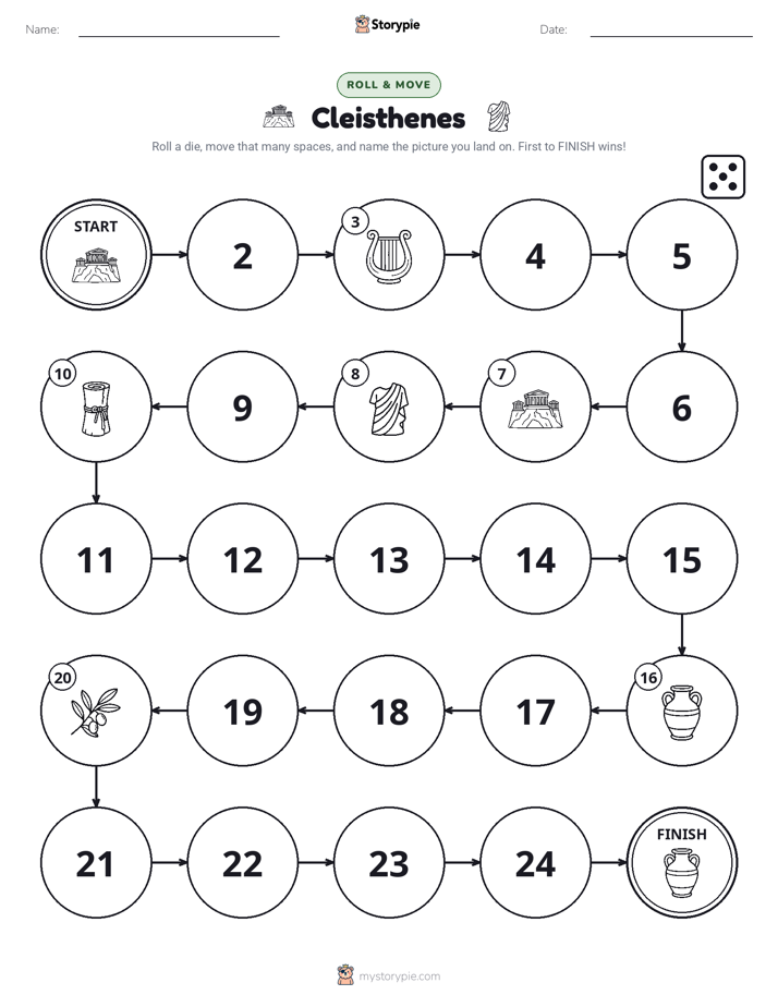 Roll & Move Game