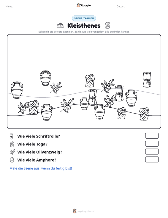 Zähl-Szene