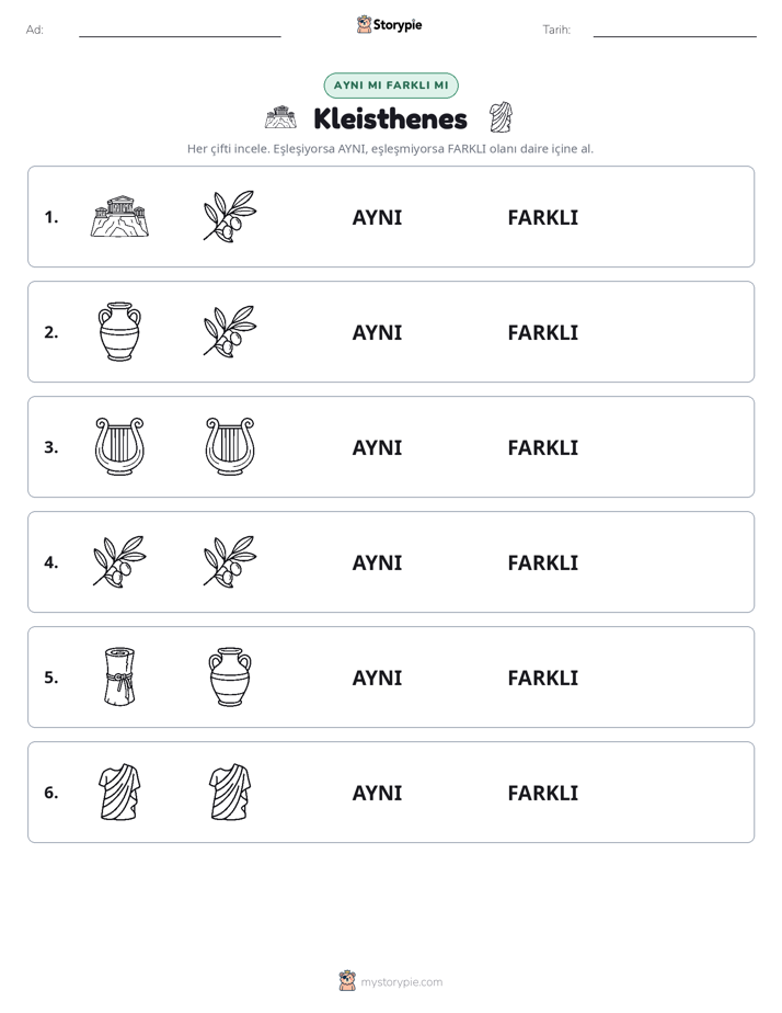 Aynı mı Farklı mı