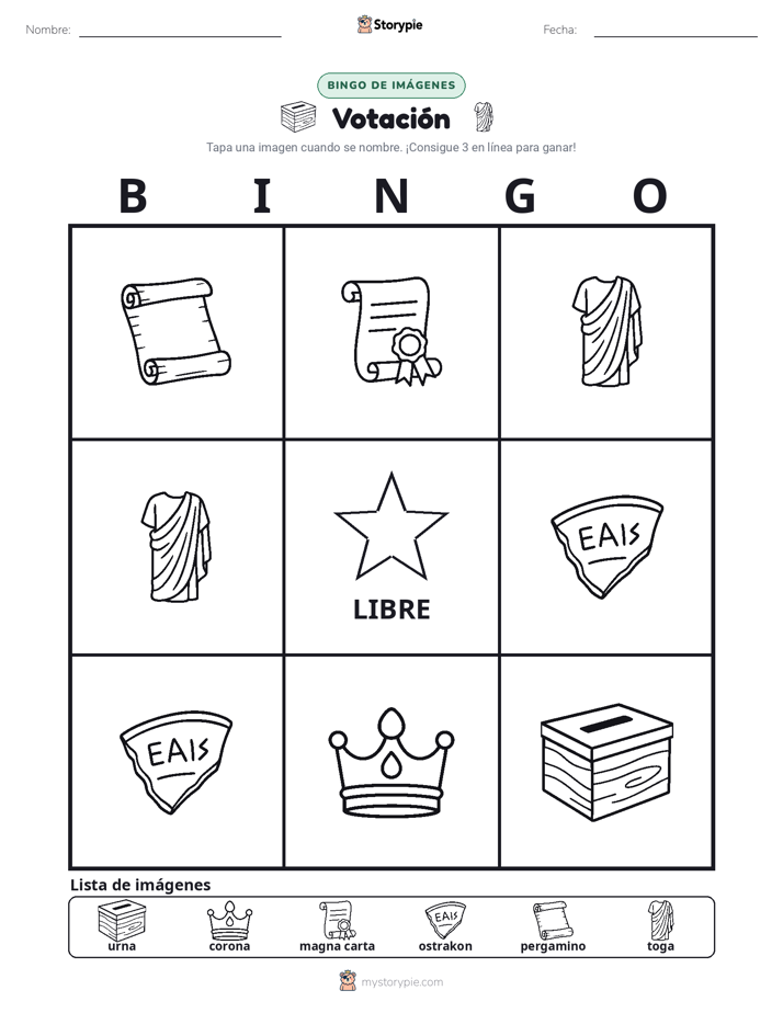 Bingo de Imágenes