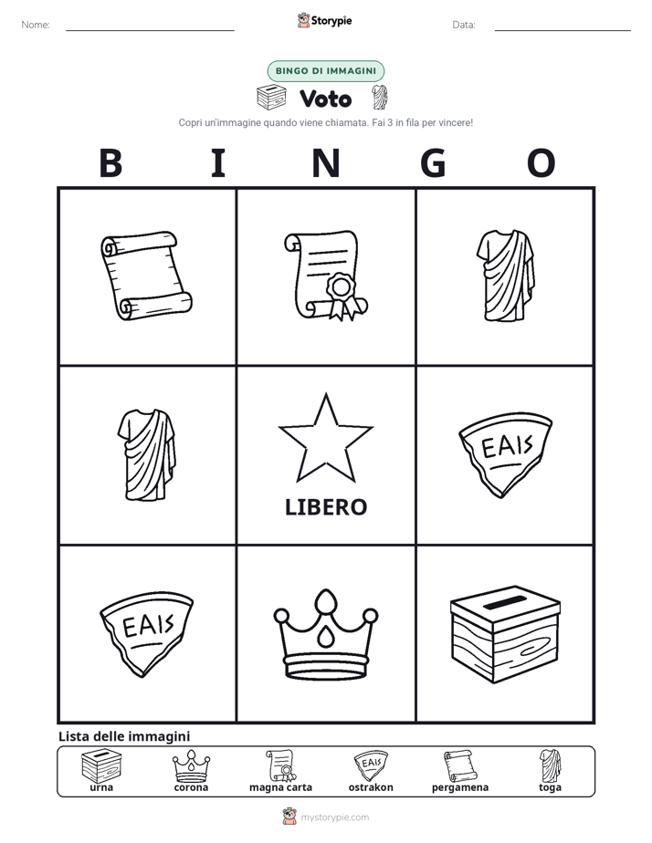 Bingo delle Immagini