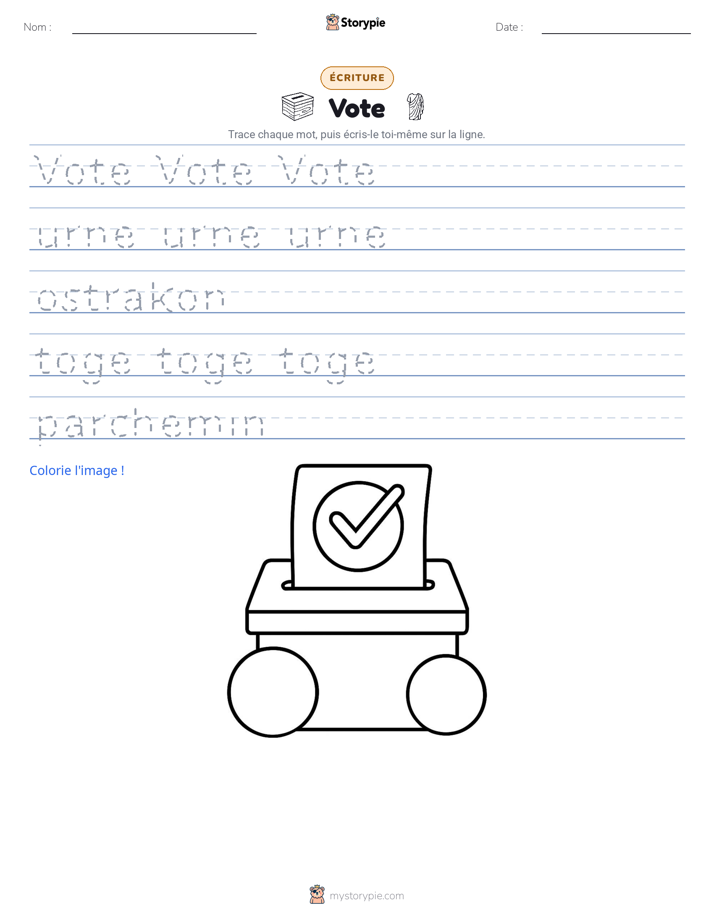 Pratique d'écriture