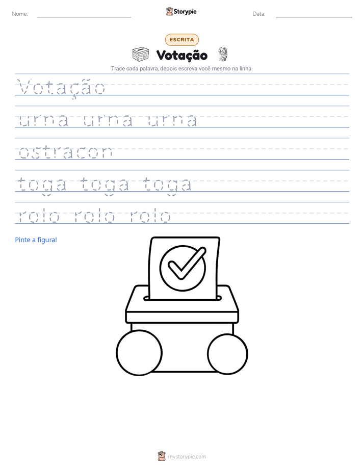 Prática de Escrita