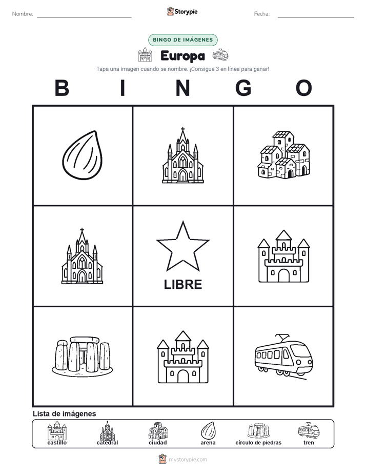 Bingo de Imágenes