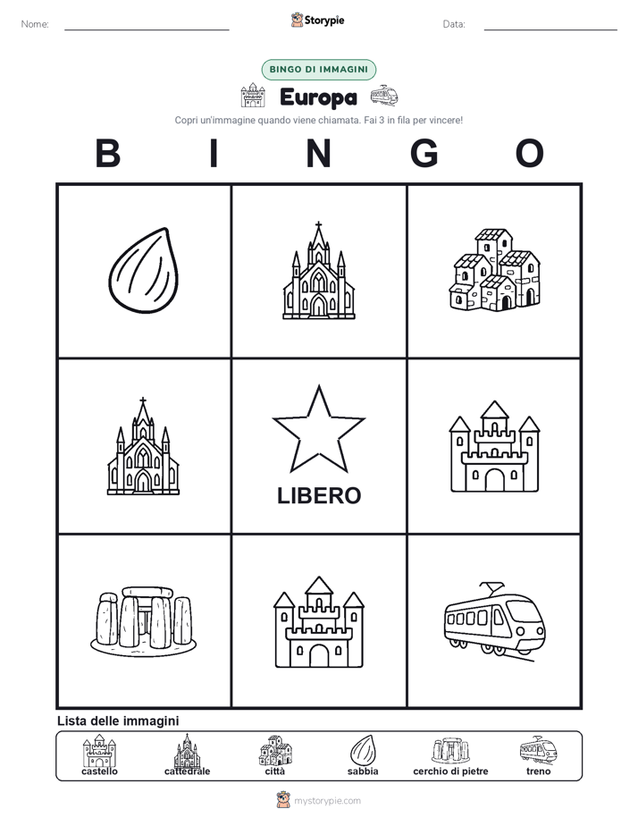 Bingo delle Immagini
