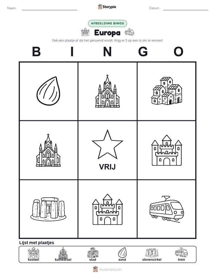Afbeelding Bingo