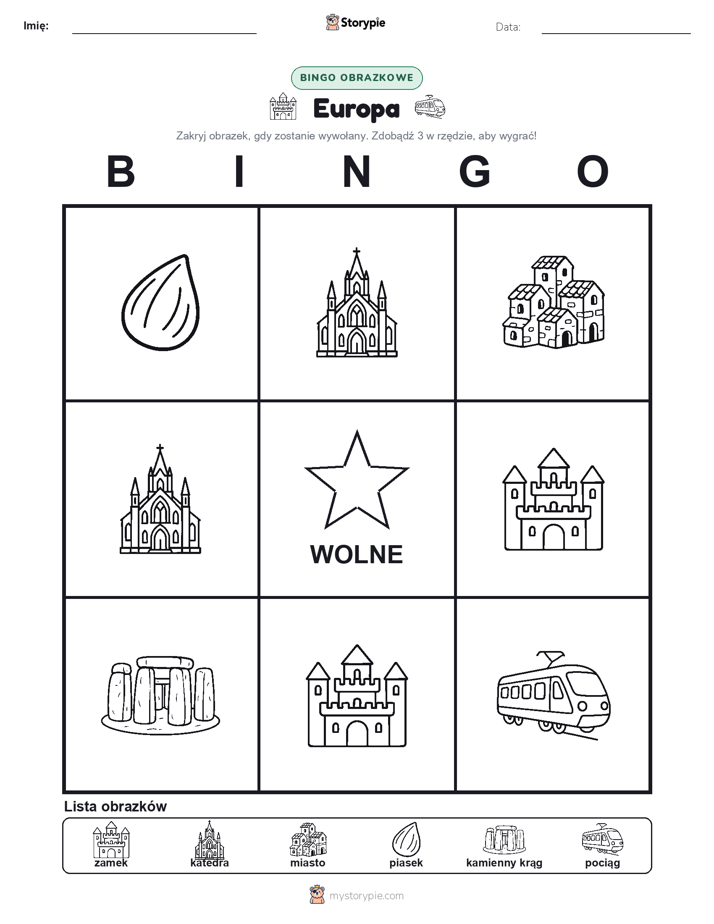 Bingo obrazkowe