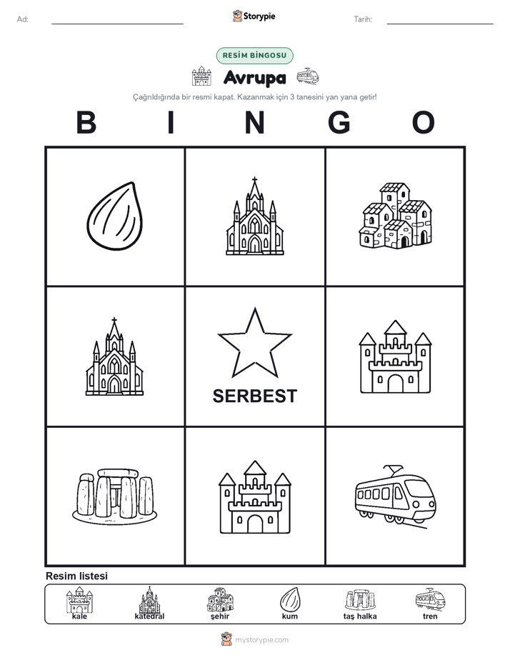 Resim Bingo