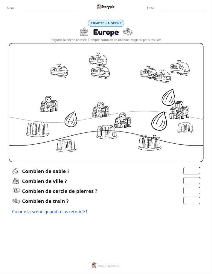 Scène de Comptage