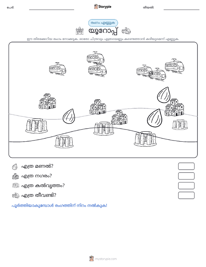 എണ്ണുന്ന ദൃശ്യങ്ങൾ