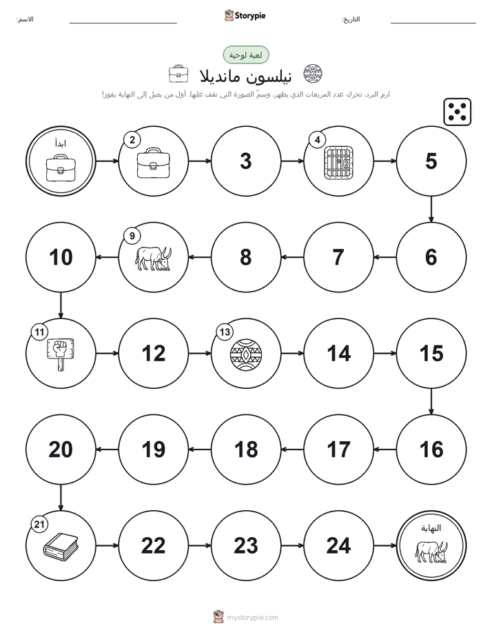 لعبة لف و تحرك