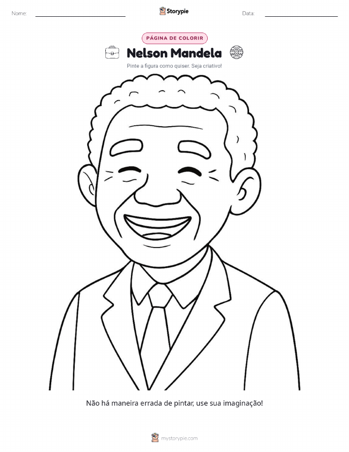 Página para colorir