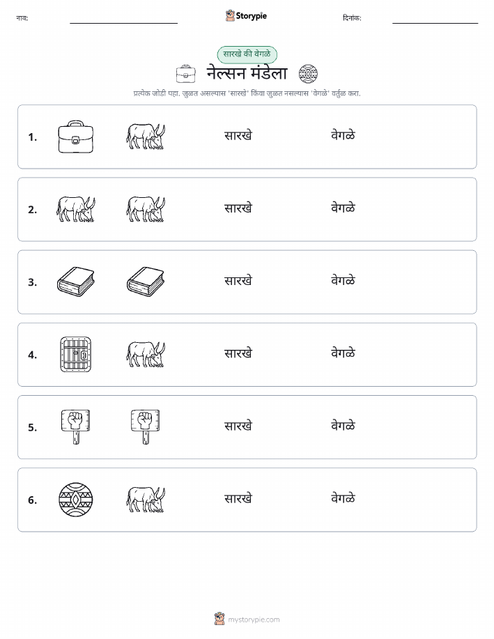 समान की भिन्न