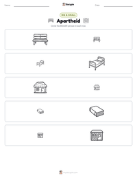 Apartheid printable worksheet preview