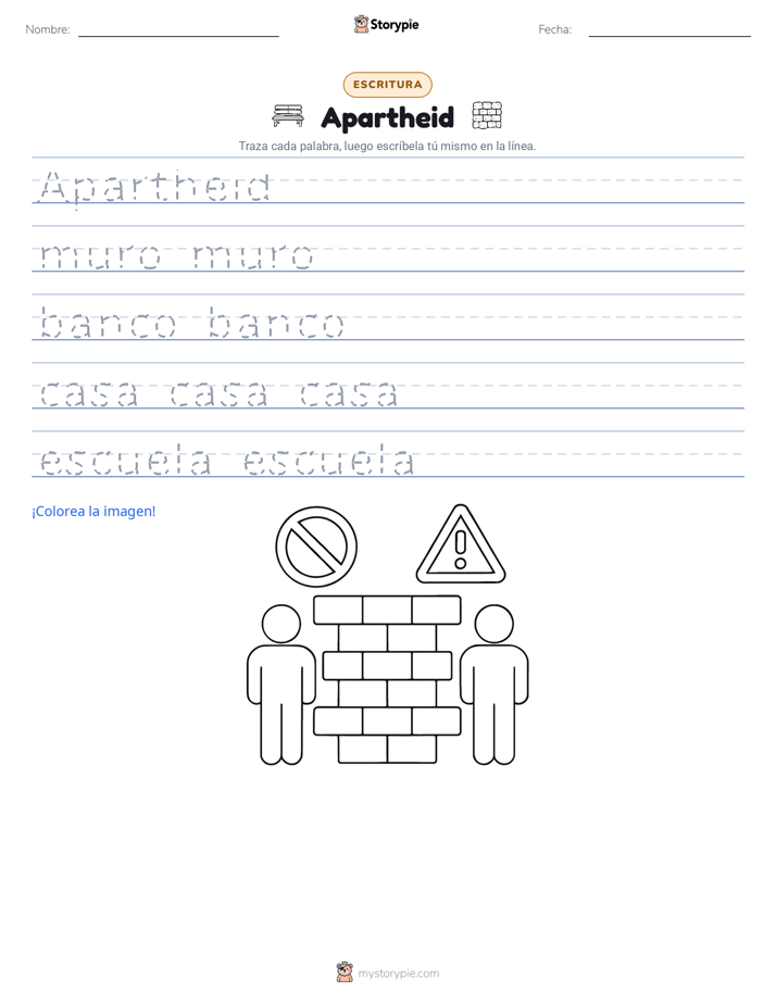 Práctica de Escritura