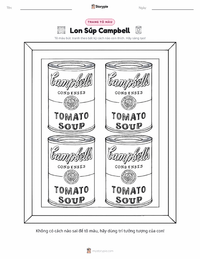 Xem trước tài liệu in sẵn Tranh Hộp Súp Campbell