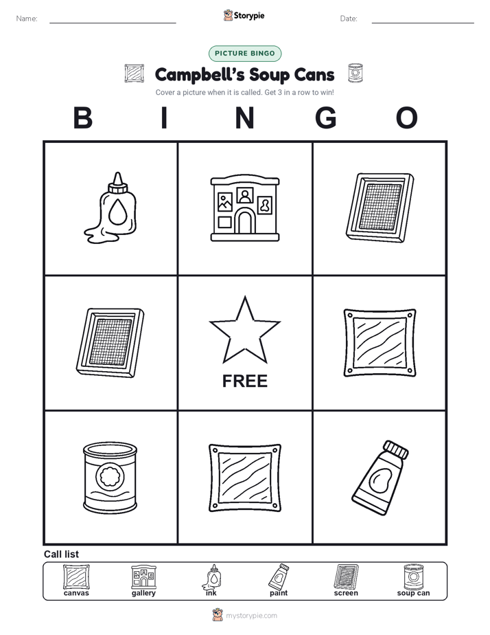 Picture Bingo