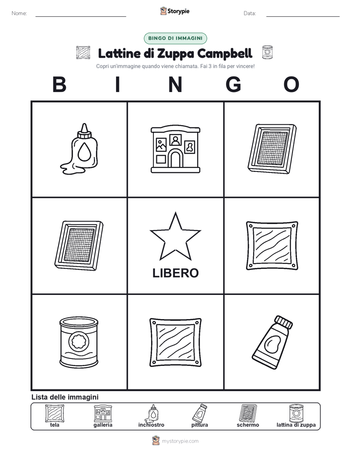 Bingo delle Immagini